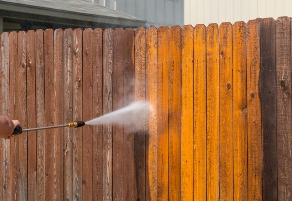 Fence Power Washing in Poway