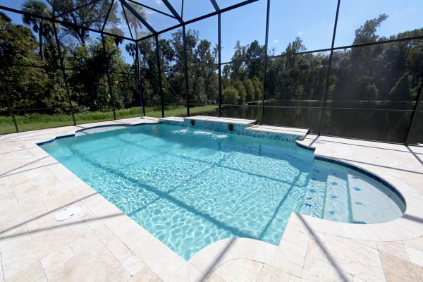 Pool Cage Cleaning in Poway