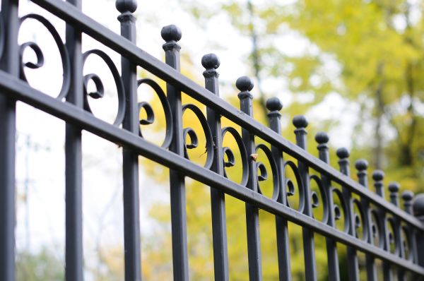 Wrought Iron Fence Cleaning in Poway
