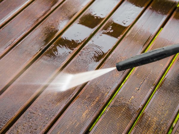 Deck Pressure Washing in Poway