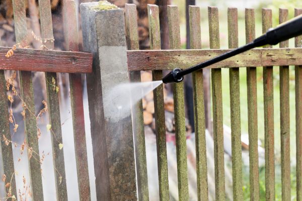 Fence Dirt Removal in Poway