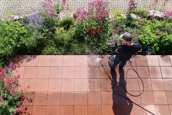 Patio Power Washing in Poway