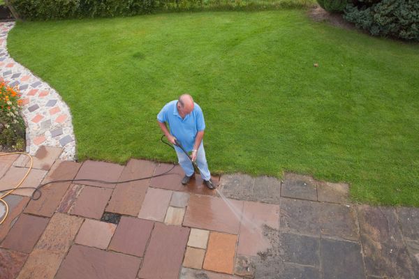 Pavers Pressure Washing in Poway