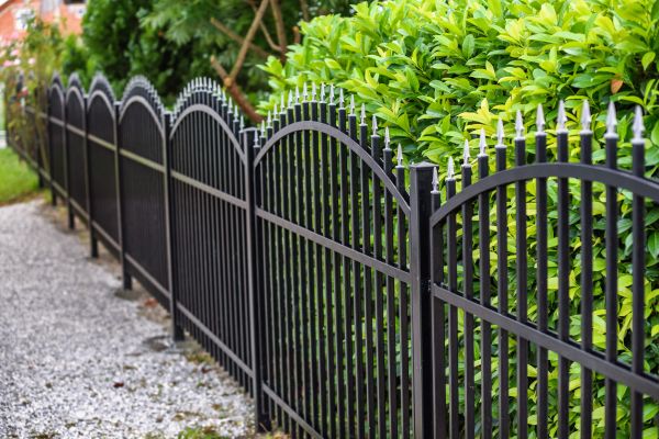 Iron Fence Pressure Washing in Poway