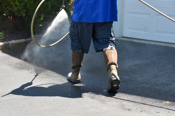 Asphalt Driveway Cleaning in Poway
