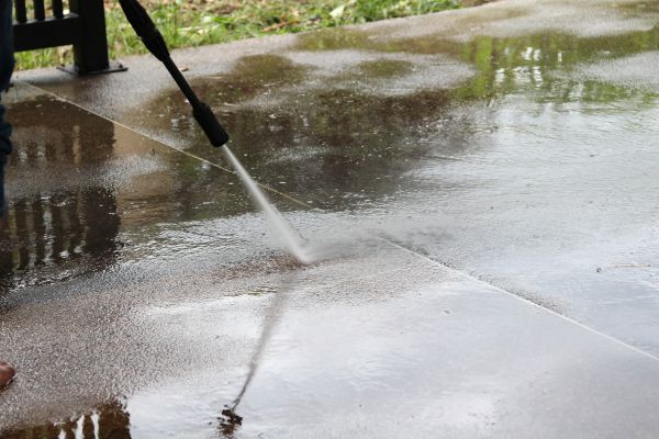 Concrete Deck Cleaning in Poway
