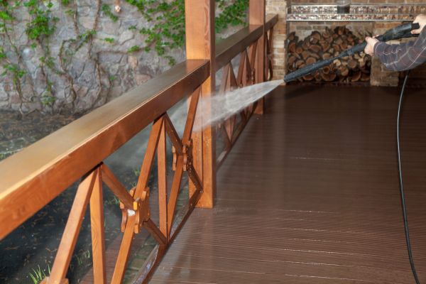 Porch Dirt Removal in Poway