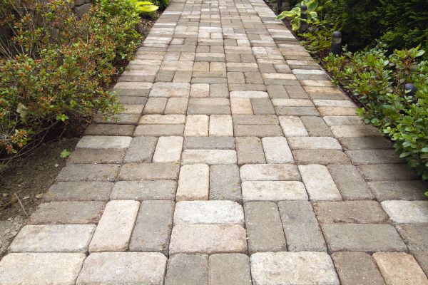 Paver Walkway Cleaning in Poway