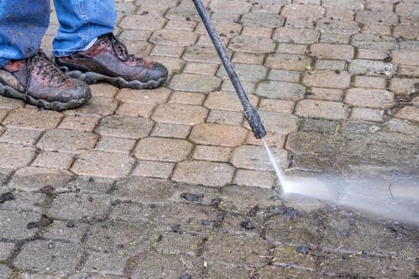 Stone Patio Cleaning in Poway
